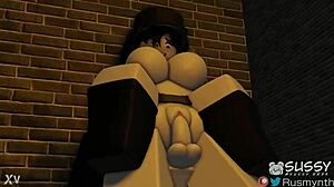 Шлюха жестко трахается в темном переулке 🔥💦