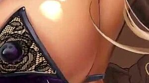 King of Kinks Genesis Erotic Duel with Big Tits and Cum in Hentai