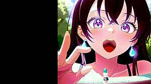 Giantess, You Towering Over Everyone in This Anime Scene?