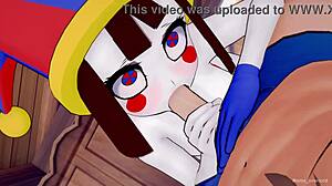 Pomni desires intimate moments in her bikini, uncensored