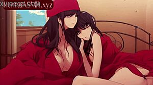 Kissing and sucking in the world of Hentai ASMR