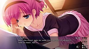 Grisaia No Kajitsu Sachi Komine Blowjob in Episode 72