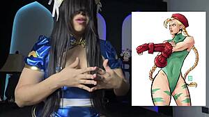 Wow, check Chun-Li’s sexy hentai poses as Astarioth!