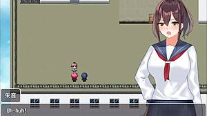 blackmail on the school roof with big cock