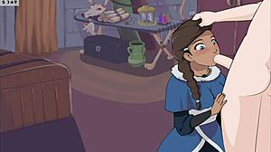 포 엘리먼츠 트레이너 북1 파트8 코라 패러디