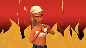 Dirty Talk for Hungry Cock in Wild Animated Action!