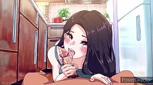 mãe gostosa hentai in raw action