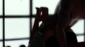 Holy Shit! Toxic Love in Second Life with Rough Big Black Cock Slamming Big Ass and Tits!