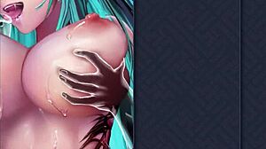 meiyueh's hot kissing and humping in moonnight waterfall scene