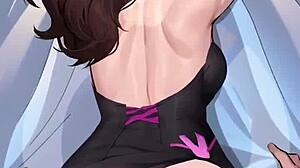 Exploring the world of hentai animations in a cozy setting