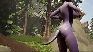 A guy is fucking girls in every hole, a true champion of Warcraft whorecraft!