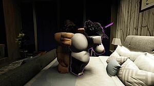 un desconocido me invita a casa y me sorprende con su enorme cosa roblox condo horny