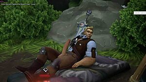 A guy is fucking girls in every hole, a true champion of Warcraft whorecraft!