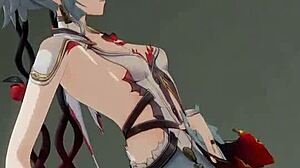 video 340 shows a wild 3d creampie in tight pussy.