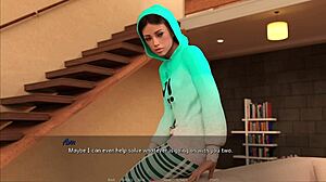 בחורה מהקולג' בלוקטור פטיש 22 מתאווה לזרע על הפנים