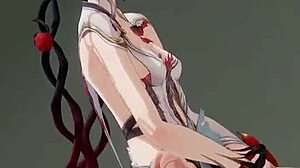 Βίντεο 340 δείχνει τρελό 3d creampie σε σφιχτή πούτσα.