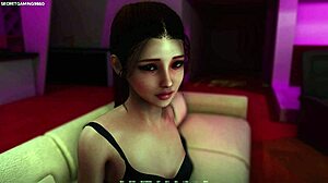 הוא מלמד את האחות החורגת מיומנויות נשיקה ב-Desirium 03 משחק פורנו 3D!