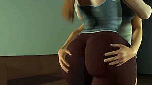 Session VAM: Thigh Job with Sexy Mature MILF in 3D Cartoon