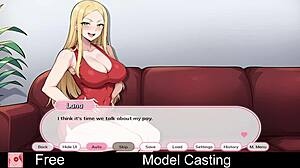Model Casting Lana - Erotic Interview Turned Steamy Hentai Game Scene