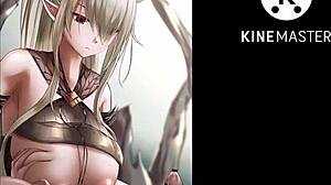 アークナイツヘンタイで巨乳アクション