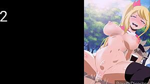 Hentai JOI s Lucy Heartfilií ve fantasy vanilce