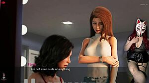 Ms Denvers - Ep 37 Stepmom Milf In Interracial Stockings Scene From Anime Game