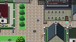 milf with big tits takes creampie from monster cock in niramare quest 7 hentai anime