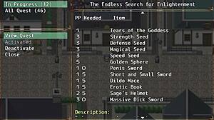 milf with big tits takes creampie from monster cock in niramare quest 7 hentai anime