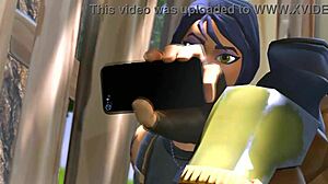 Hot Fortnite Lesbian Fucking and Cum Compilation. Sounds Included from 2022 Porn!