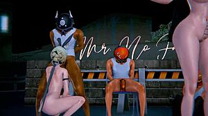 Evelyn and Astra Yao Clash in Steamy Anime Action