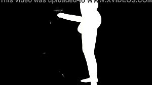 Black Girl Sucks off Big Dick White Futa