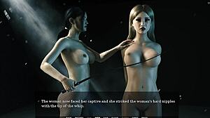 Tales 35: Femdom Mistress Whips Blonde Cum Slut Hard
