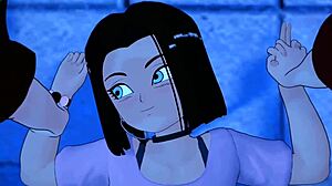 Man, this Android 17 compilation is packed with wild hentai moments 😏