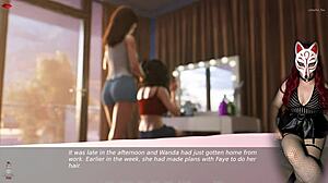 Ms Denvers - Ep 37 Stepmom Milf In Interracial Stockings Scene From Anime Game