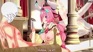 Варесса делает минет и титджоб в Genshin Impact 2 полный Fantasyking3!