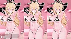 Overwhelming Pleasure in MMD Hentai J3