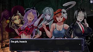 hallowen party with fun games and friends