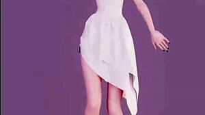 bella chica anime dancing with sensual moves 😍