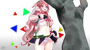 Intense MMD Hentai Rock Session With Wild Moves