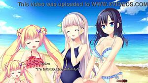 Asuna Yuuki Ecchi Scene in Sword Art Online