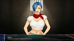 dragon ball bulma and panchy in wild sex scenes