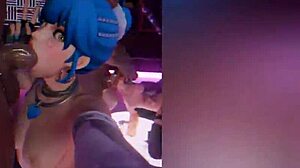 Bimbo Doll Overwatch HMV PMV Rocks Hard!