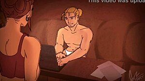 Big Tits Anime Babe Sucks Huge Monster Cock in Ice Cream Forzart