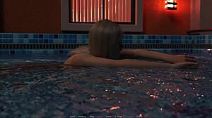 Hei, i Fetish Locator 19 denne blonde lesbiske fortærer den busty rødhårede sprutende fitte rett i bassenget