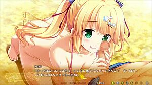 Amanatsu adolescence amakasu amane blowjob scene one