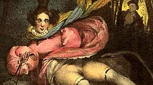 in this vintage pornography, life truly imitates the essence of art itself