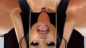 This 3D animation showcases energetic ass movements in a fun routine