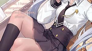 Blue Archive unleashes fierce jerk off instructions during Ioris steamy bikini vacation in this anime hentai.