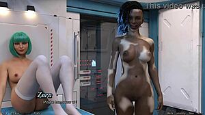 Stranded In Space 172 - Fucking My Hot Doctor While Vitiligo Girl Swallows My Cum