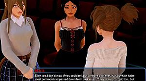 Harem hotel pt 58 - runey’s big cock action